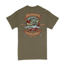 RIETVELD  TASTY SURF CLASSIC T-SHIRT PRAIRE DUST