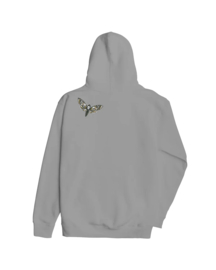 LOSER MACHINE DEATH MOTH HOODIE SMOKE