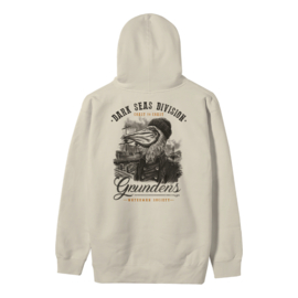 DARK SEAS X  GRUNDENS PORTSMITH HOODIE PULLOVER  BONE