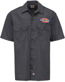 DICKIES CLINTONDALE WORK SHIRT CHARCOAL