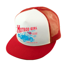 LUCKY 13 HAT CAP  HOT ROD GIRL TRUCKER