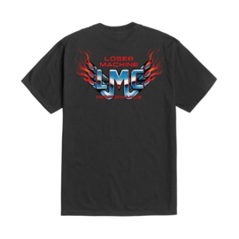LOSER MACHINE HOT EXHAUST T-SHIRT BLACK