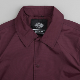 DICKIES TORRANCE COACH JACKET MAROON