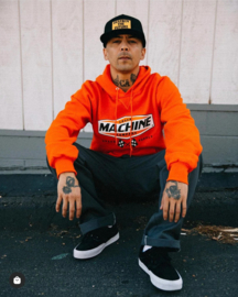 LOSER MACHINE  OVERDRIVE PULLOVER HOODIE ORANGE