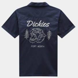 DICKIES HALMA SHIRT NAVY BLUE