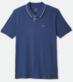 BRIXTON PROPER POLO KNIT JOE BLUE