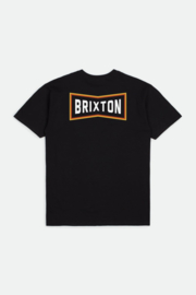 BRIXTON TRUSS T-SHIRT BLACK