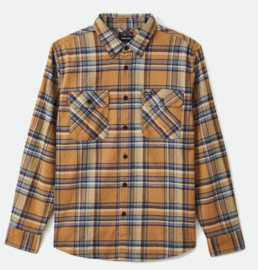 BRIXTON BOWERY  FLANNEL LONG SLEEVE SHIRT  LION