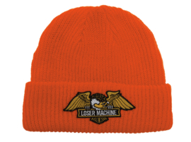 LOSER MACHINE FRANK BEANIE ORANGE