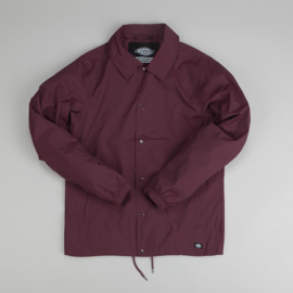 DICKIES TORRANCE COACH JACKET MAROON