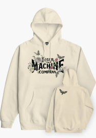 LOSER MACHINE DEATH MOTH HOODIE BONE