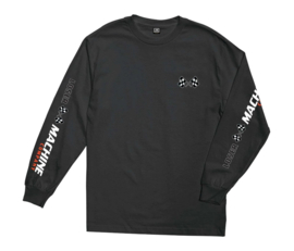 LOSER MACHINE FASTLANE HEAVYWEIGHT LS T-SHIRT BLACK