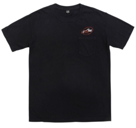 LOSER MACHINE SPEEDSHOP POCKET T-SHIRT BLACK