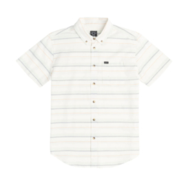 DARK SEAS MILLINGTON SHORTSLEEVE SHIRT  WHITE