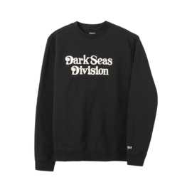 DARK SEAS MIDWAY HEAVYWEIGHT SWEATER BLACK