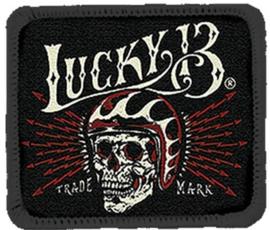 THE SKULL BUILT EMBROIDERED PATCH