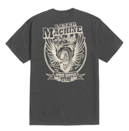 LOSER MACHINE DESERT LANDS T-SHIRT T-SHIRT  VINTAGE BLACK