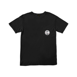 DARK SEAS WORKING CLASS POCKET  T-SHIRT BLACK