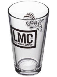 LOSER MACHINE PINT GLASS CLEAR