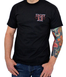 LUCKY 13 ADRIAN T SHIRT BLACK