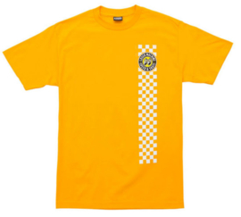 LOSER MACHINE X MOONEYES HOLESHOT T SHIRT GOLD