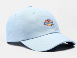 DICKIES HARWICK 6 PANEL SNAPBACK CAP FOG BLUE