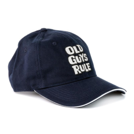 OLD GUYS RULE CAP  'STACKED LOGO'   BLUE DUSK