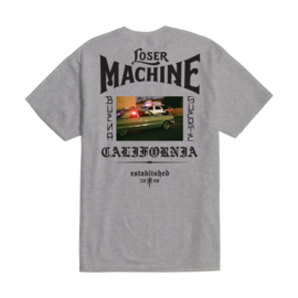 LOSER MACHINE BOULEVARD T-SHIRT HEATHER GREY
