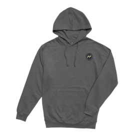 LOSER MACHINE X MOONEYES  FLEECE HOODIE FACTORY TEAM II  HEATHER GUNMETAL