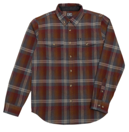 LOSER MACHINE RYDER FLANNEL RED / BROWN