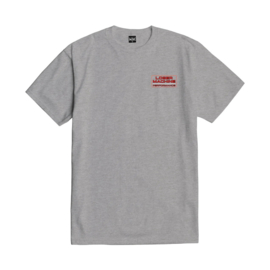 LOSER MACHINE HOT EXHAUST T-SHIRT HEATHER GREY