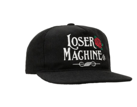 LOSER MACHINE  ENDLESS HAT SNAPBACKCAP BLACK