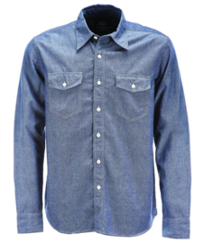 DICKIES HALLSTEAD SHIRT BLUE