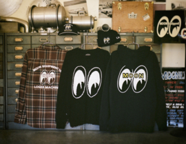 LOSER MACHINE X MOONEYES WOVEN BODIE SWEATER BLACK
