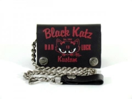 LUCKY 13  LADIES WALLET BLACK KATZ