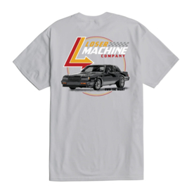 LOSER MACHINE  GRAND MACHINE T-SHIRT SILVER
