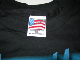 ELVIS BLUE HAWAII T SHIRT BLACK