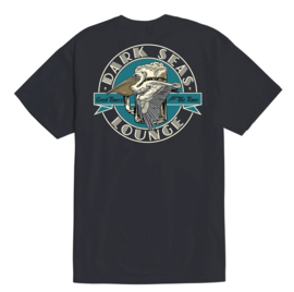 DARK SEAS EASY GOING  T-SHIRT VINTAGE BLACK