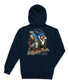 DARK SEAS PROMISED LAND HOOD FLEECE  NAVY