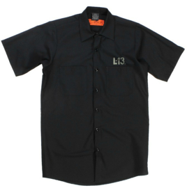 LUCKY 13 NO CLUB LONE WOLF  WORK SHIRT