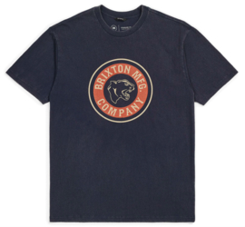 BRIXTON FORTE S/S STANDARD TEE WASHED NAVY