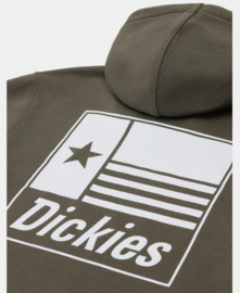 DICKIES TAYLOR HOODIE MILITAIRY GREEN