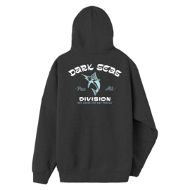 DARK SEAS CABO BELLO ZIP HOODIE HEATHER CHARCOAL