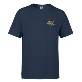 OLD GUYS RULE  "RESPECT THE RUST ' T-SHIRT BLUE DUSK