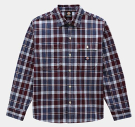 DICKIES COKATO SHIRT LONGSLEEVE MAROON