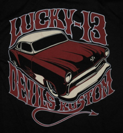 LUCKY 13 DEVILS KUSTOM T SHIRT