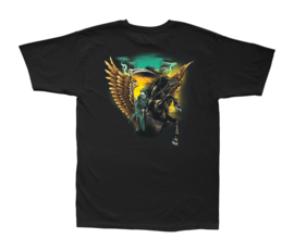 LOSER MACHINE PEGASUS T-SHIRT BLACK