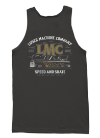 LOSER MACHINE KUSTOM TANK TOP BLACK