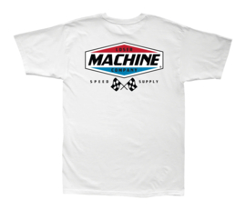 LOSER MACHINE OVERDRIVE STOCK T-SHIRT WHITE