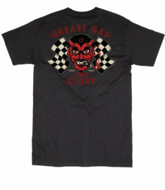 LUCKY 13 GREASY DEVIL  T-SHIRT